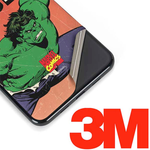 Marvel Classic Comics The Incredible Hulk Google Pixel 3a Skin